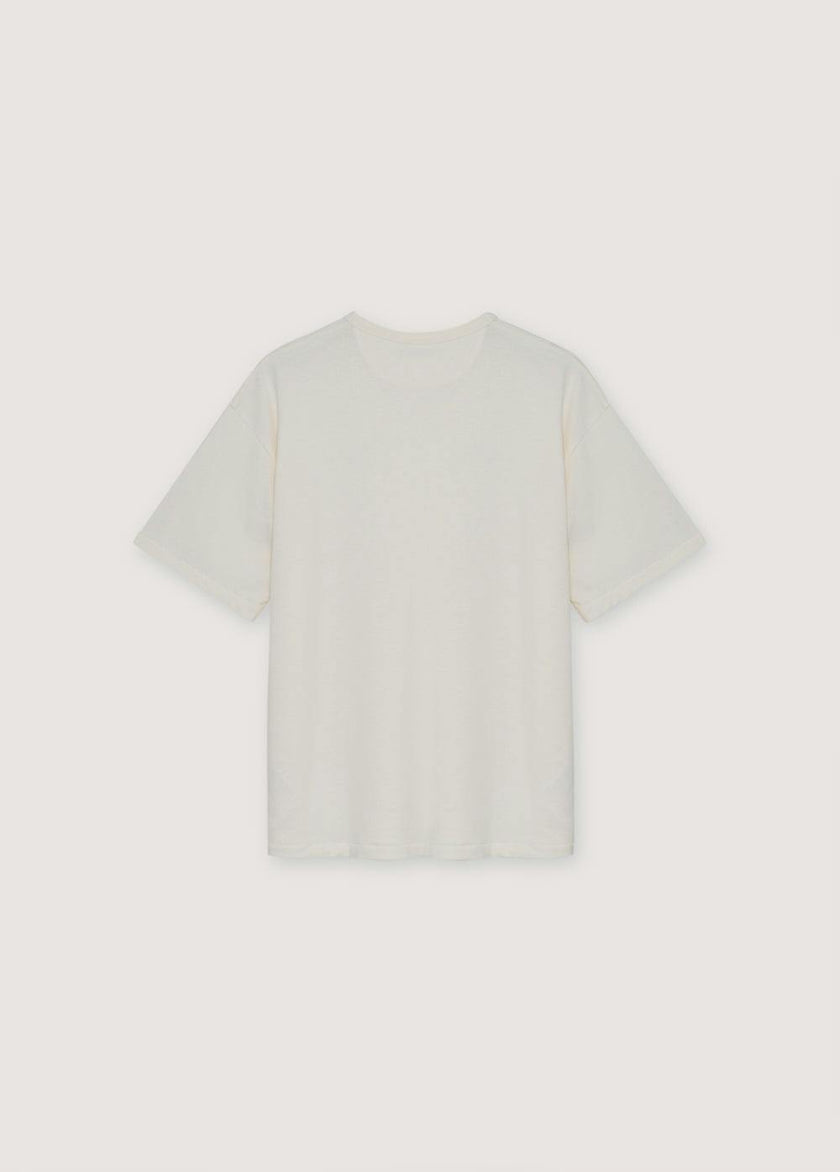 TNS Logo Men T-Shirt  Ecru