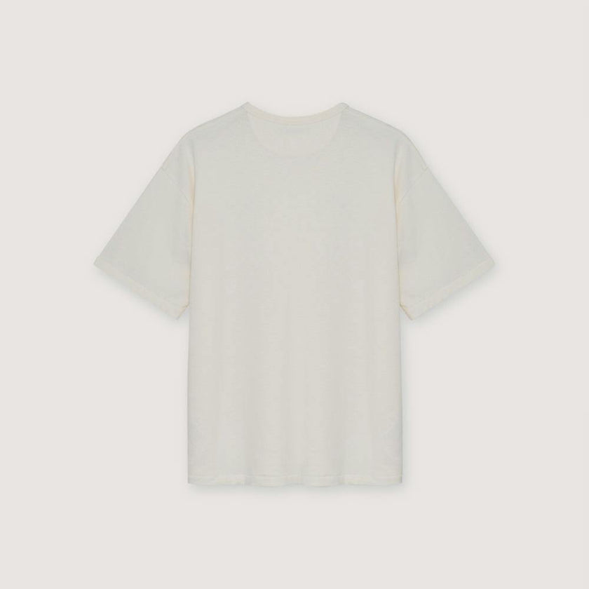 TNS Logo Men T-Shirt  Ecru