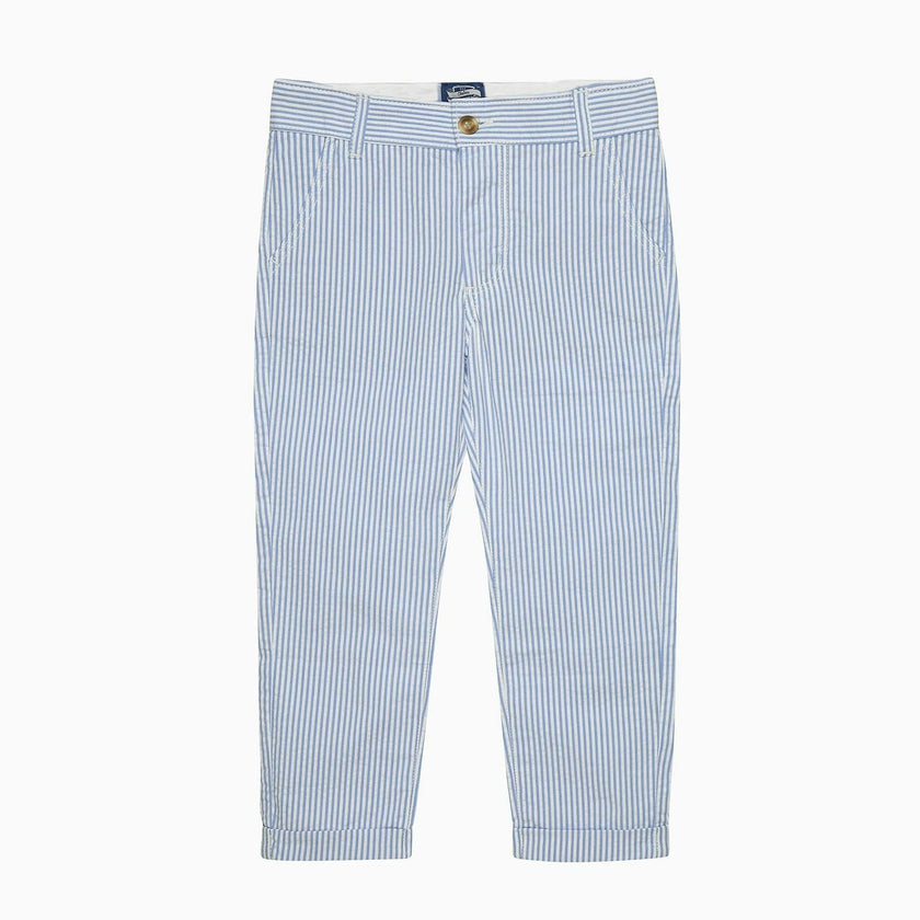 Jacob Pants in Pale Blue Stripe