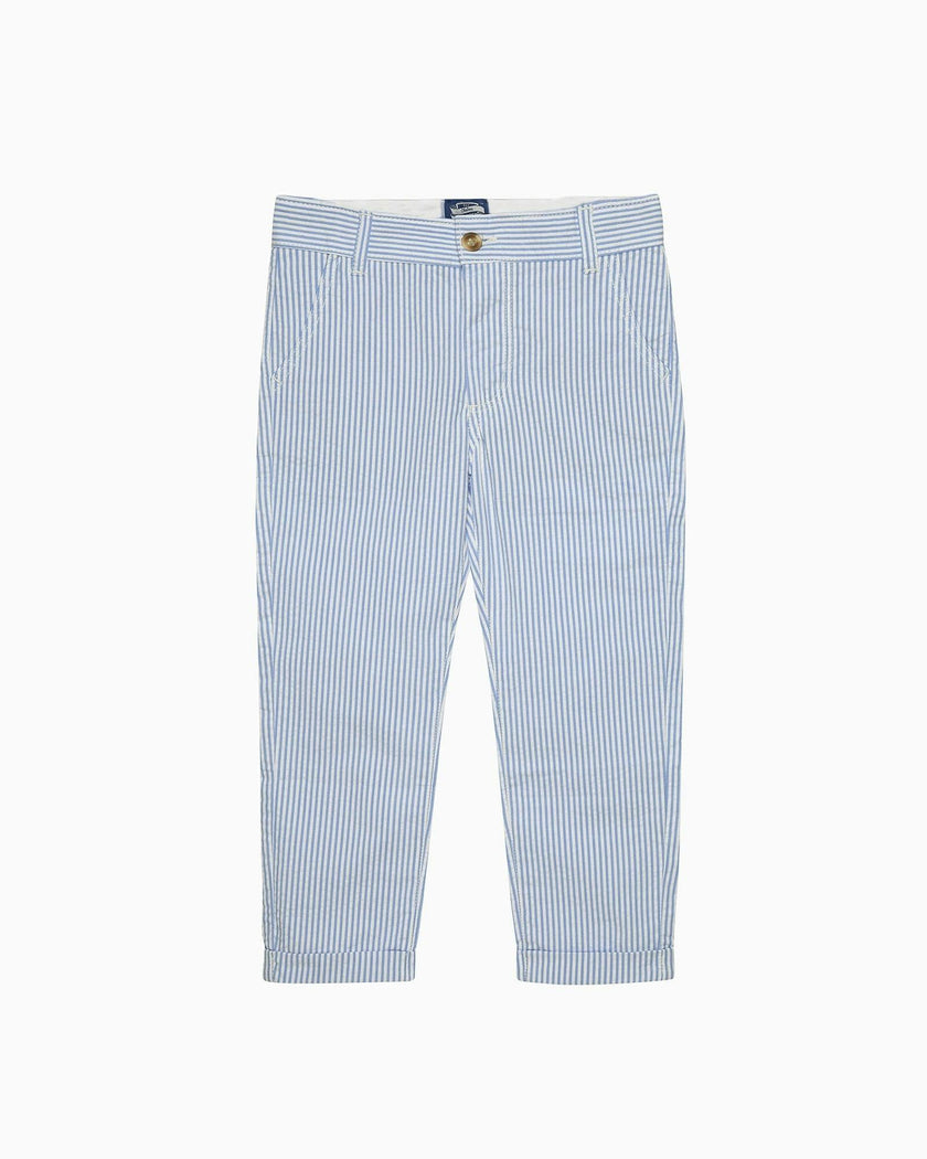 Jacob Pants in Pale Blue Stripe