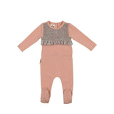 Sparkle Smocked Footie