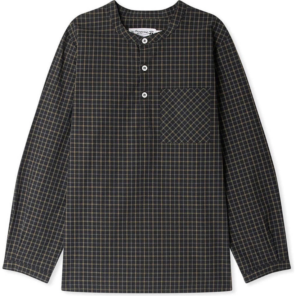 BONPOINT Artiste Black Checked Shirt