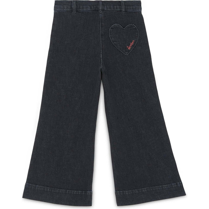 BONTON Lakiko Flared Pants - Grey Denim