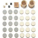 Shagreen Backgammon Set