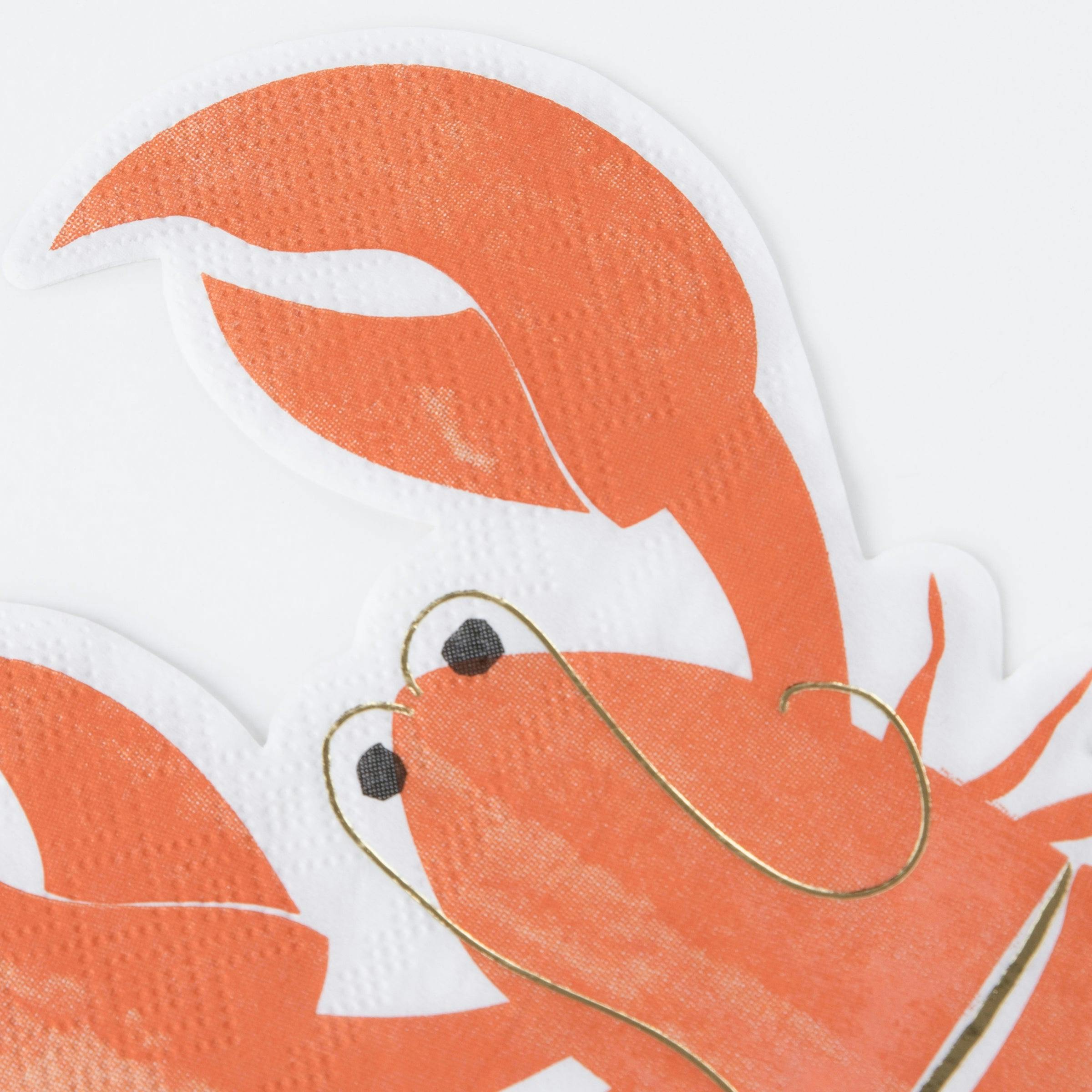 Lobster Napkins