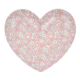 Meri Meri x Liberty Mixed Set Reusable Heart Plates