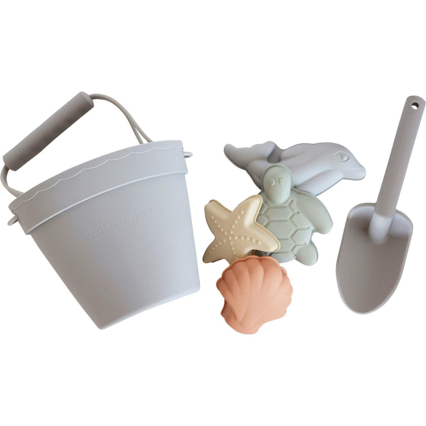 Food-Grade Silicone Beach Bucket Set
