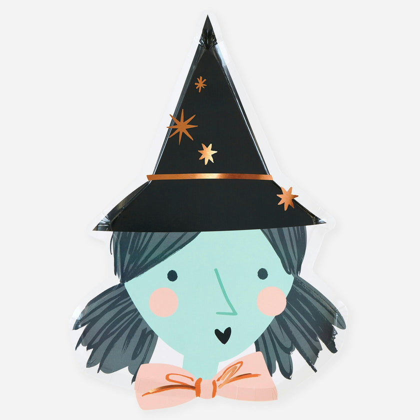 Witch Shaped Plates