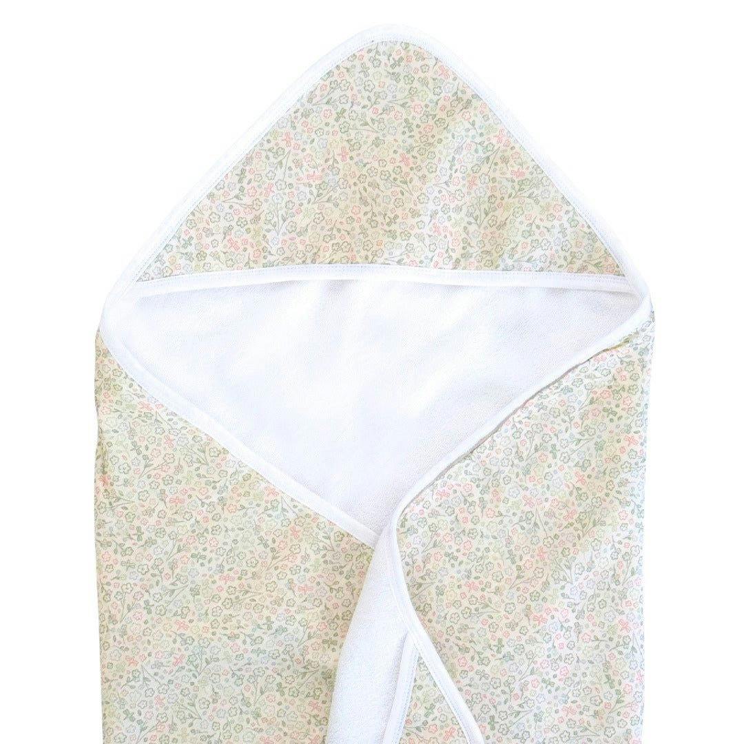 Hooded Towel in Bloom By The Pond