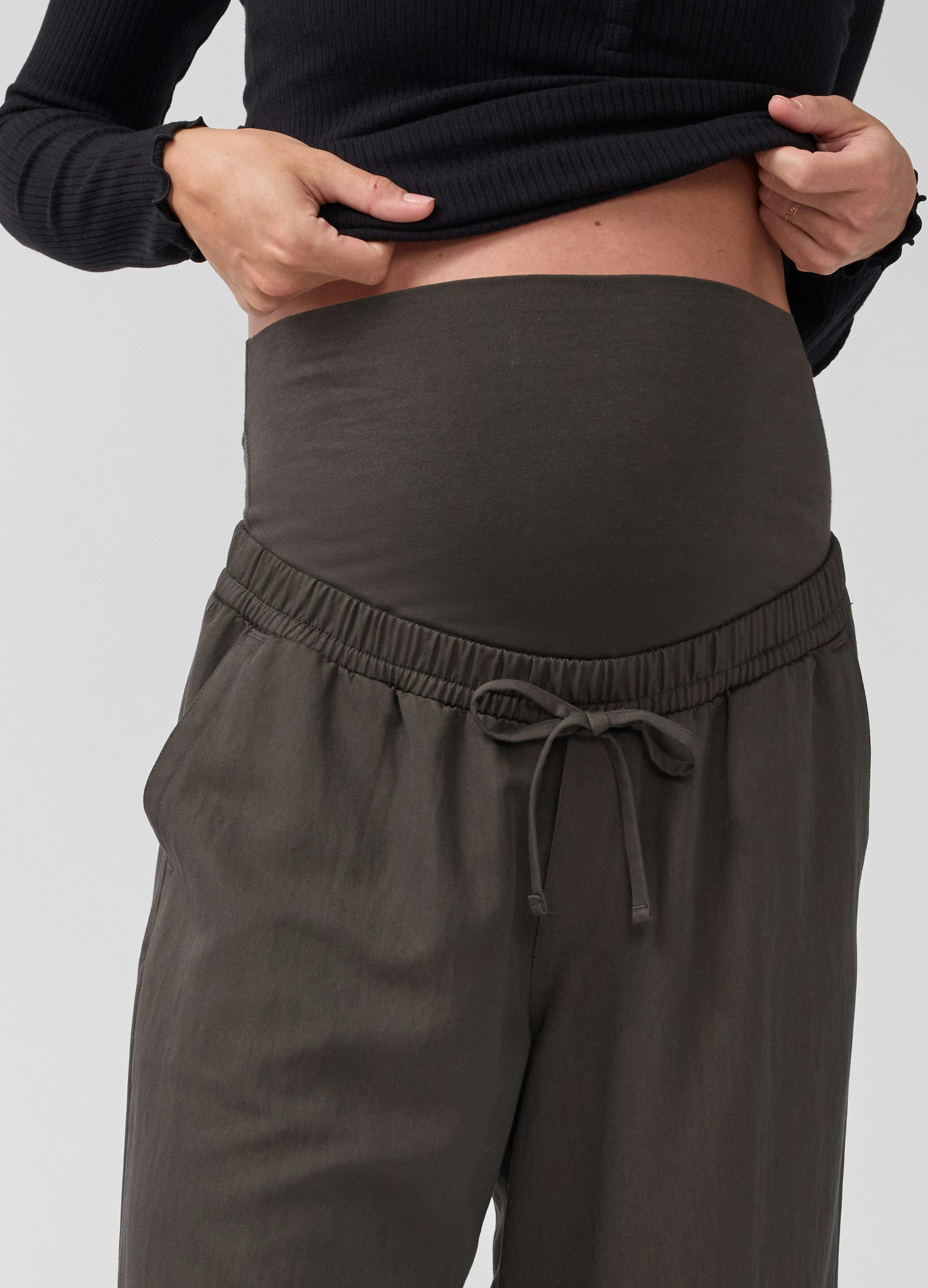 Over Belly Wide Leg Maternity Pant
