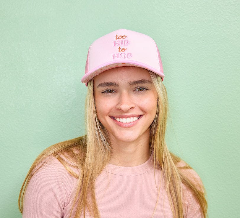 Too Hip to Hop Easter Trucker Hat