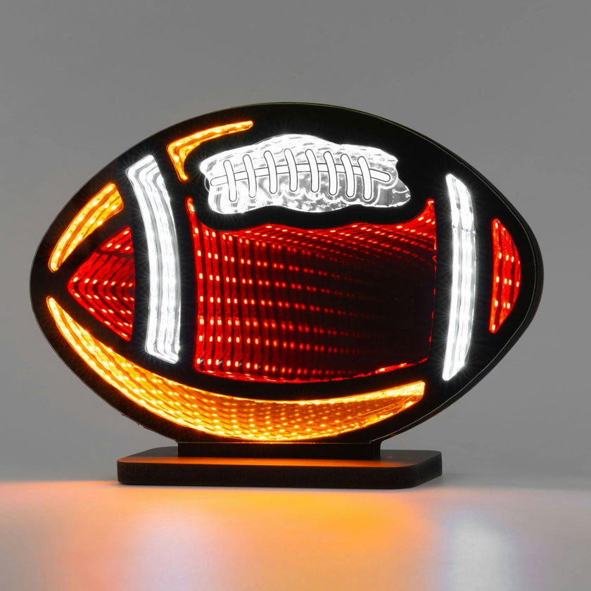 Neon Art Infinity Lights Wall & Desk Sign-Football