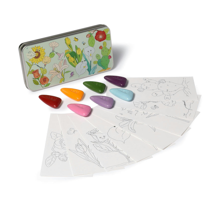 Coloring Kit - 3 units in set - FLORA Large