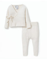 Baby's Cashmere Wrap Set in Ivory