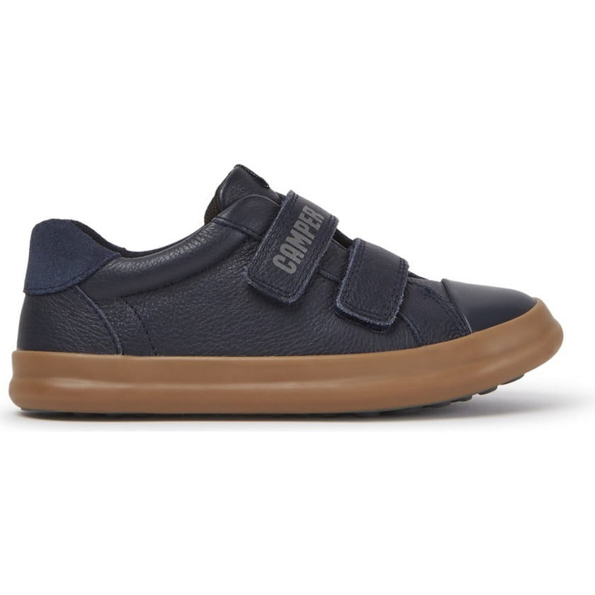 Kids Pursuit Leather Sneaker, Blue