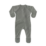 GROW WITH YOU FOOTIE | BOULDER — Bamboo Organic Cotton Blend, 0–6M