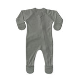 GROW WITH YOU FOOTIE | BOULDER — Bamboo Organic Cotton Blend, 0–6M