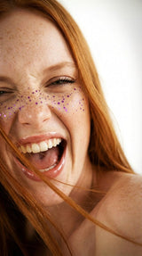 Purple Spirit Speckles Makeup Patches - Team Spirit Collection