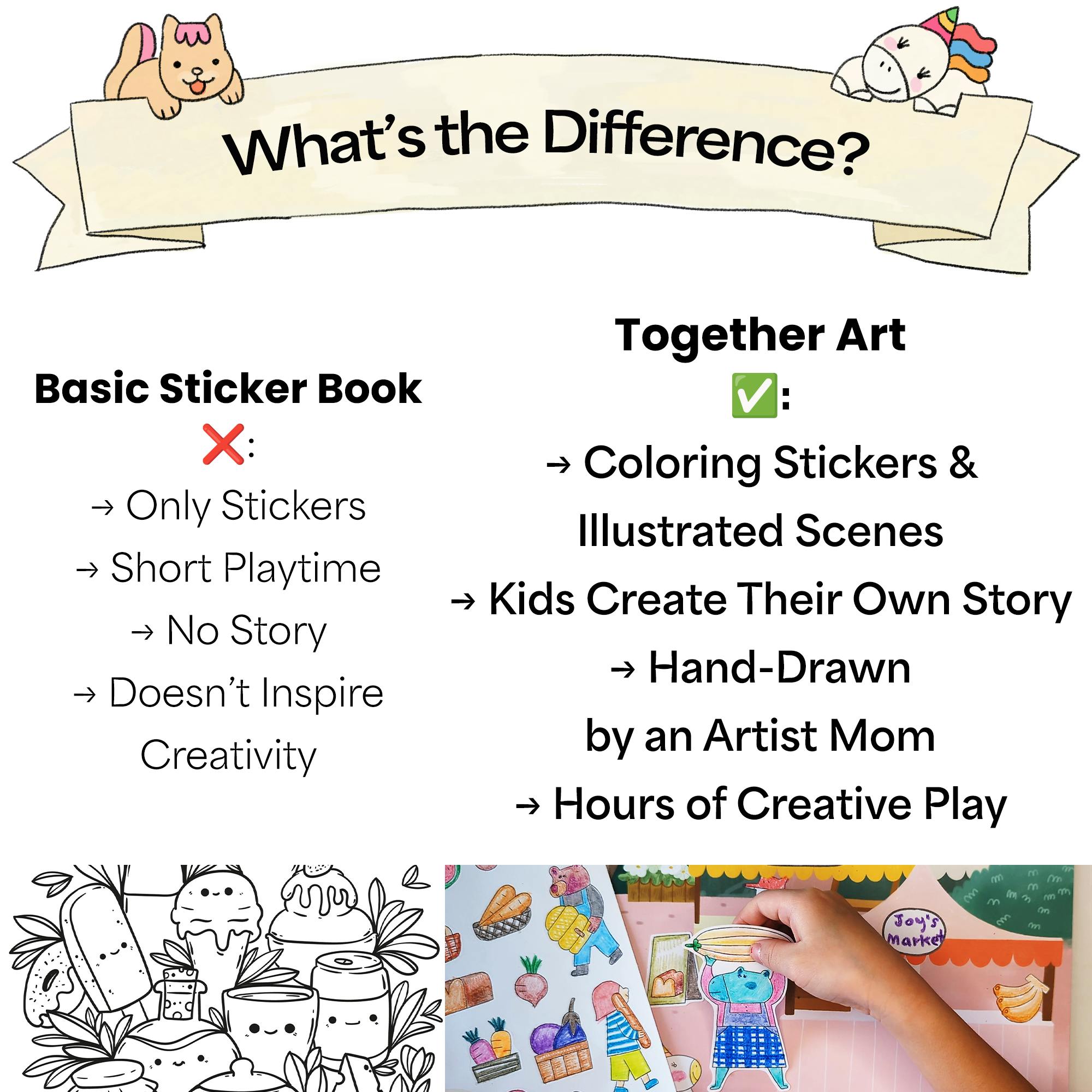 My Town Storytelling Sticker Kit