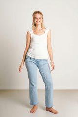 Hailey Maternity Straight Leg Jeans