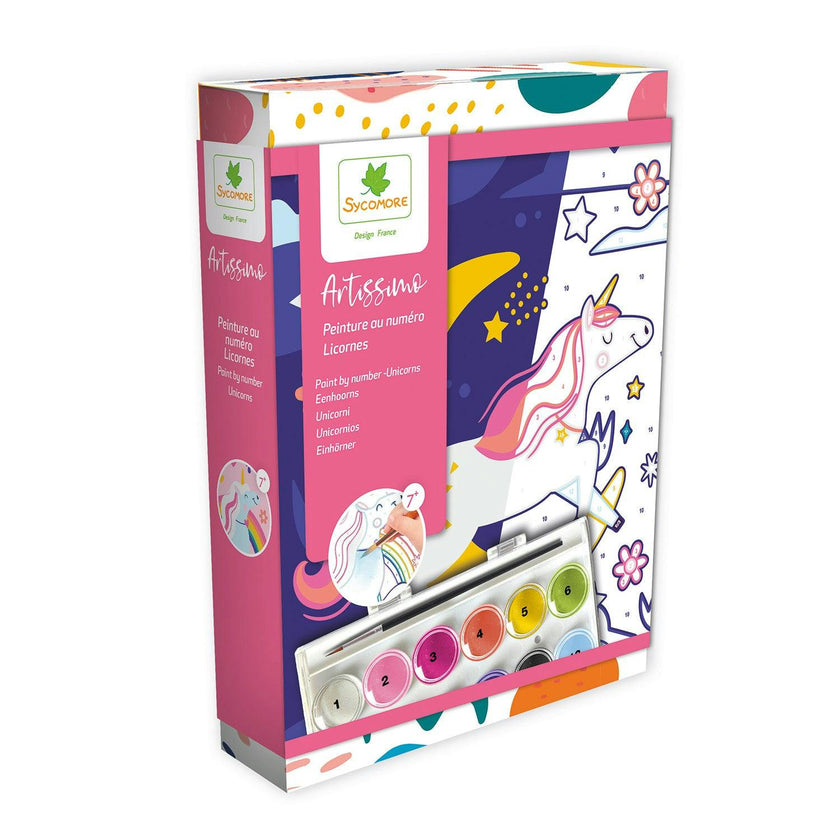 Artissimo - Paint By Numbers Unicorns - 7y+