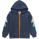 Lightning Sleeve Hoodie, Blue