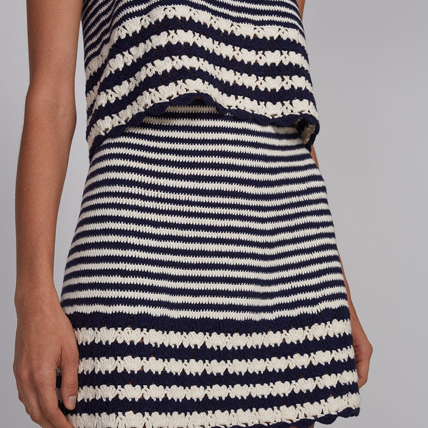 TATUM CROCHET MINI SKIRT