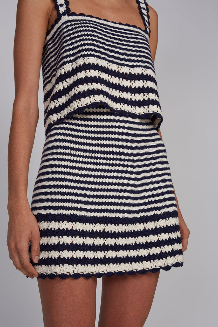 TATUM CROCHET MINI SKIRT