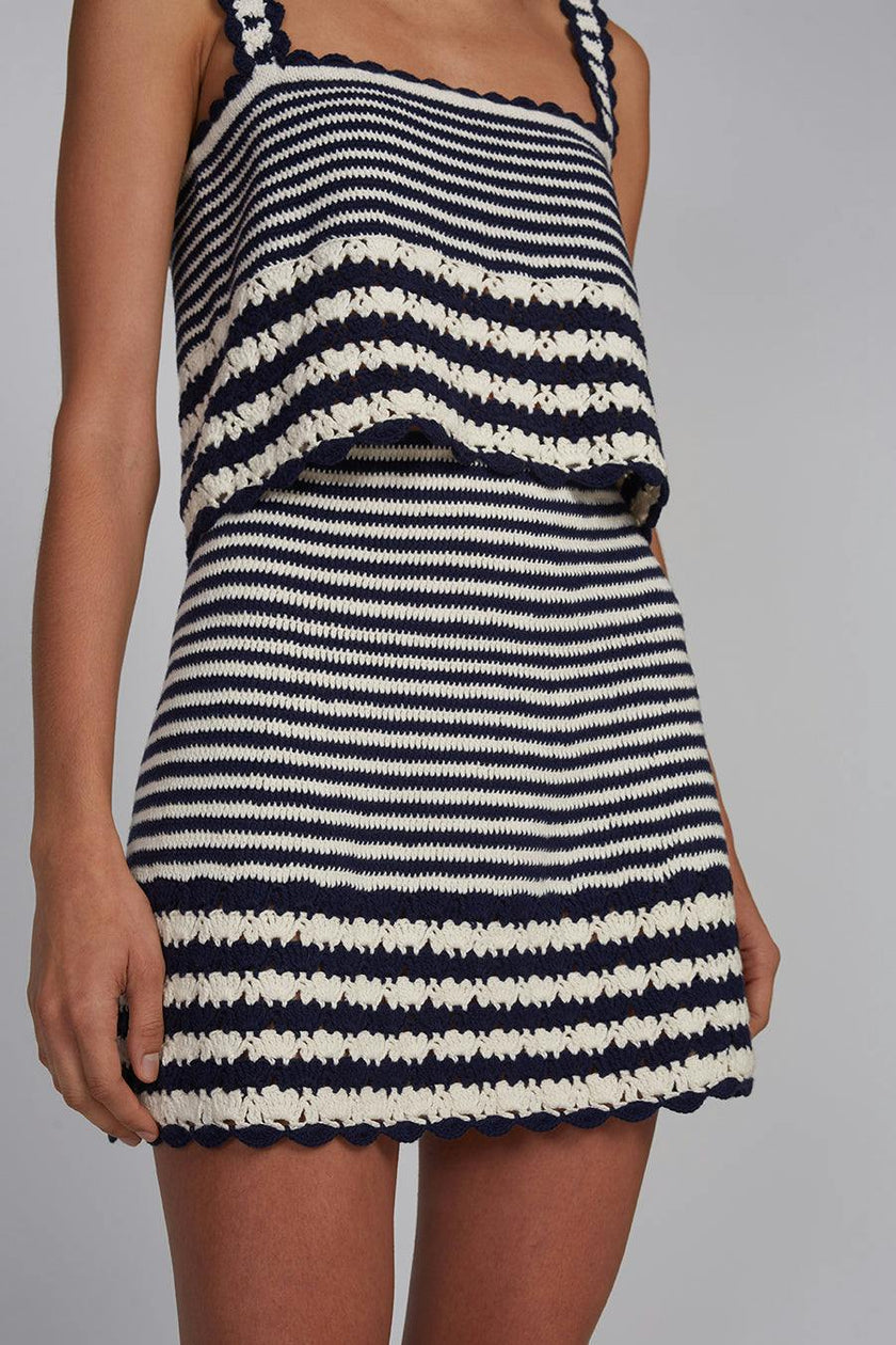TATUM CROCHET MINI SKIRT