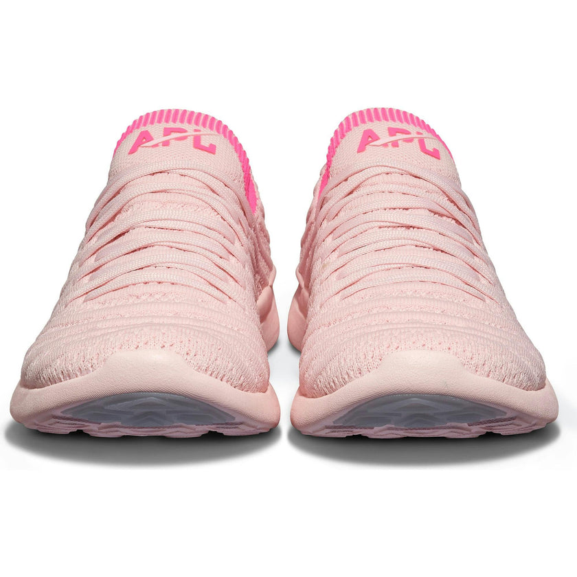 Women's TechLoom Wave Bleached Pink / Fusion Pink / Ribbed, Pink