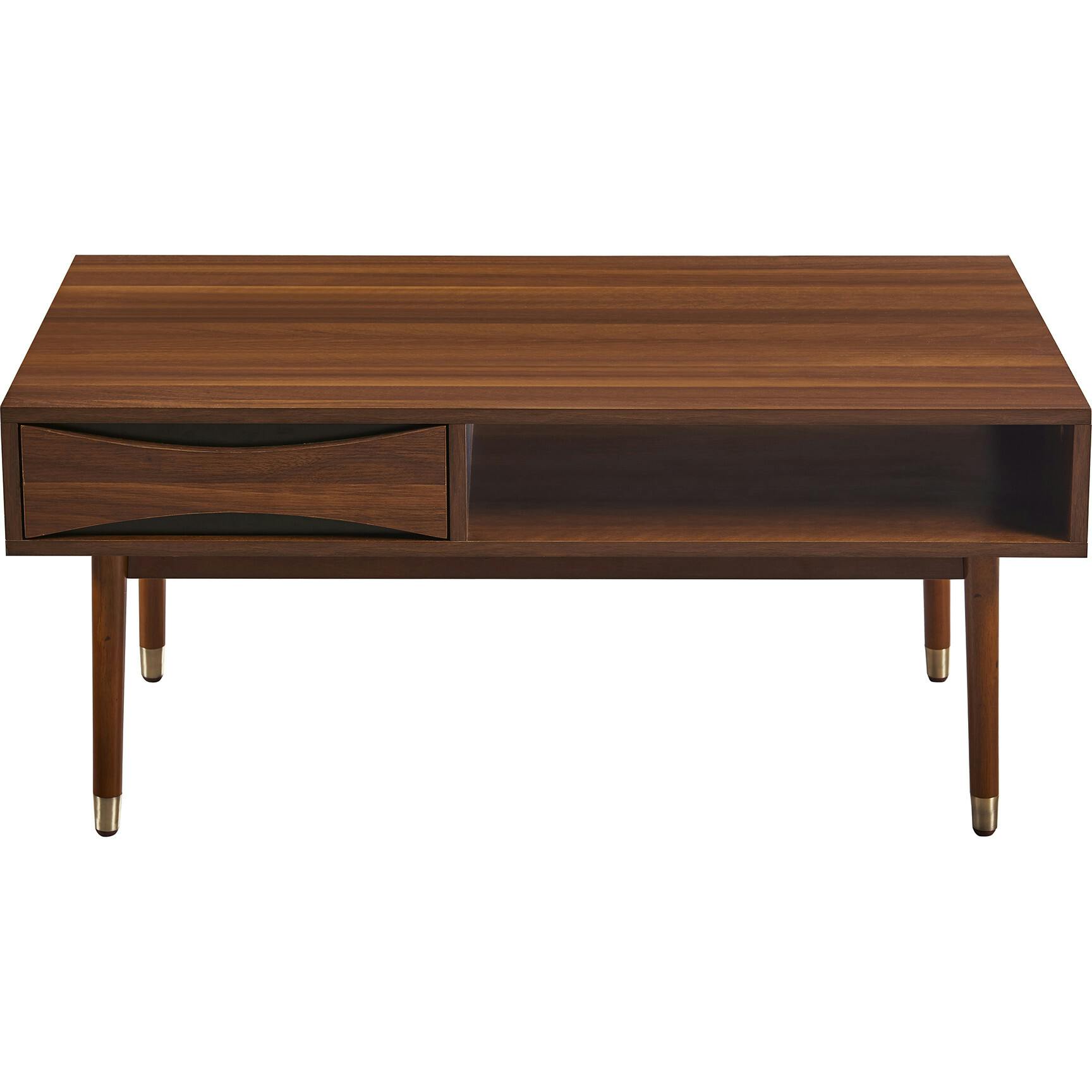 Dawson Modern Wooden Coffee Table with Storage