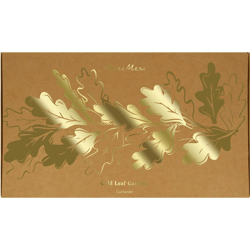 Gold Oak Leaves Garland