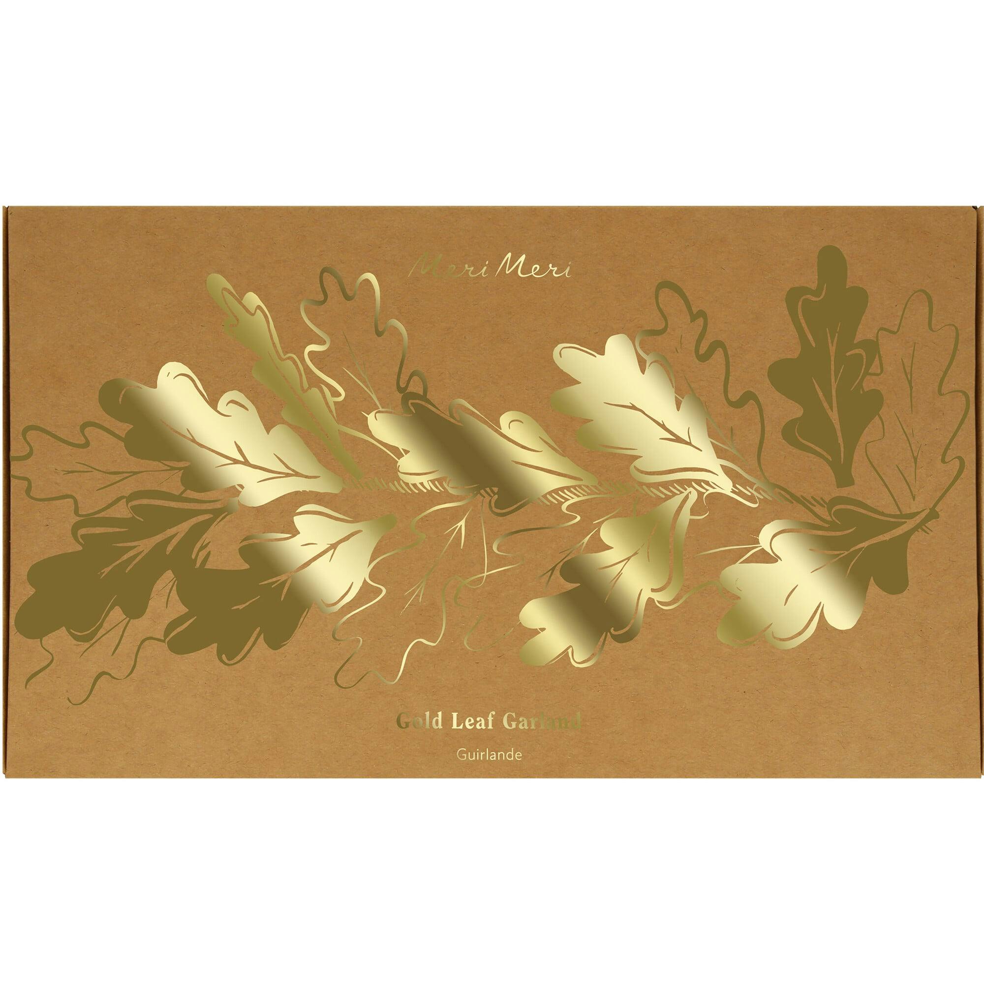 Gold Oak Leaves Garland