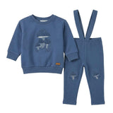 Mushroom Cross Stitch Overall Set