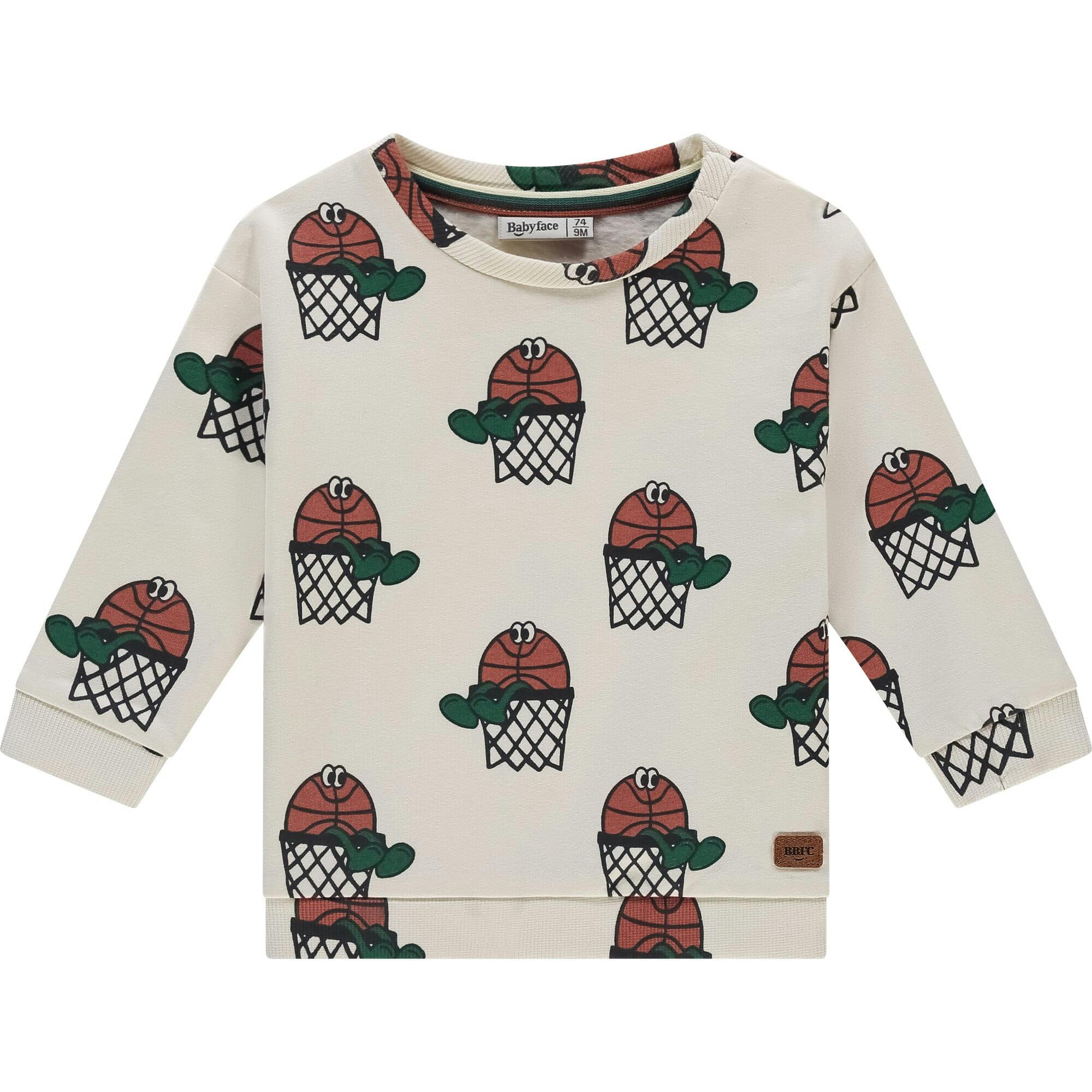 Allover Basketball Crewneck