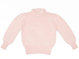 Ruffled Collared Jumper | Blush