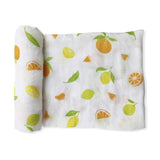 Bamboo Muslin Swaddle Blanket - Dino-Snores