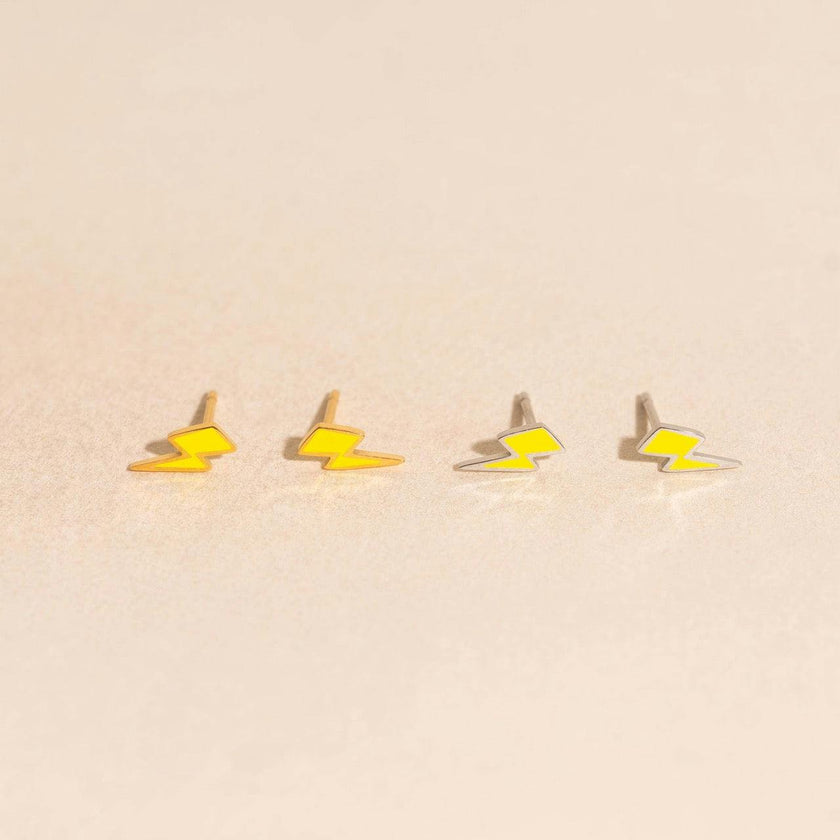 Lightning Mini Stud Earrings