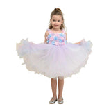 Lilac Rose Campanula Dress
