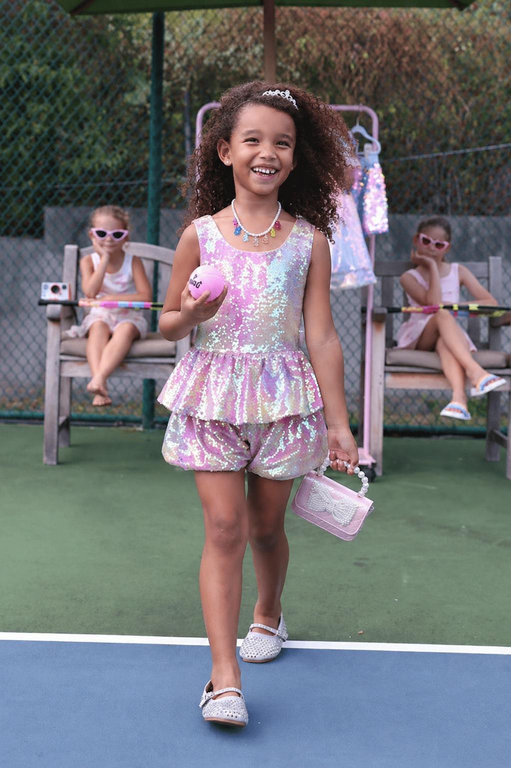 Sequin Ombre Romper