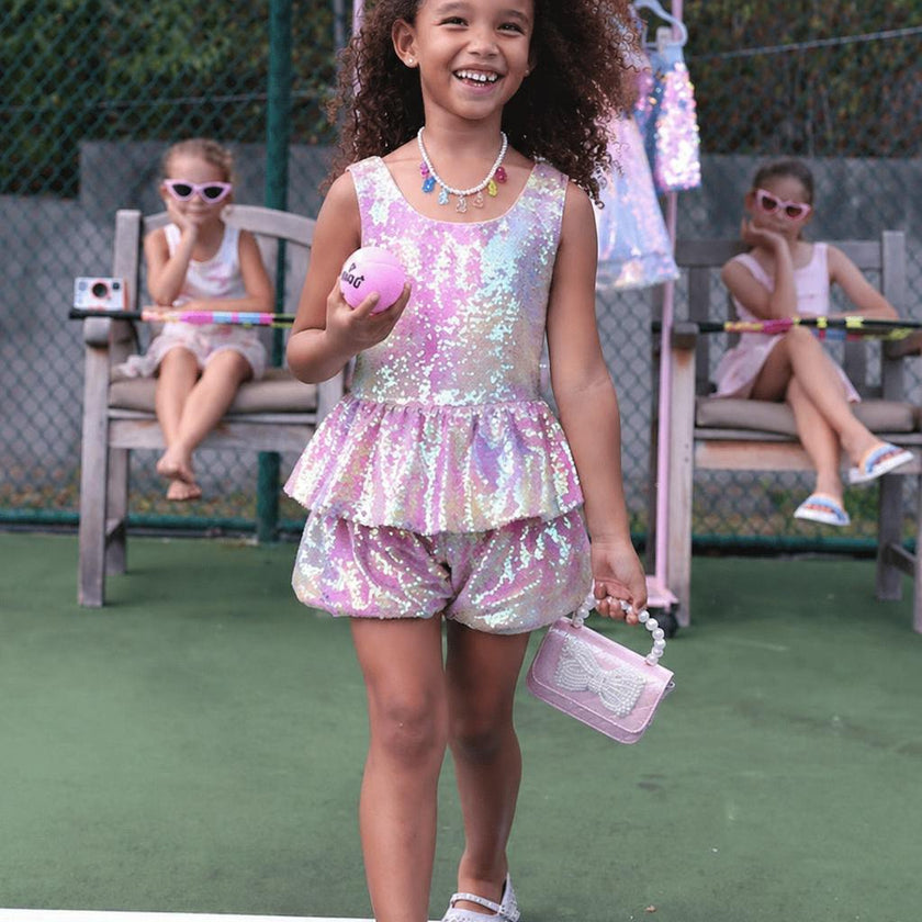 Sequin Ombre Romper