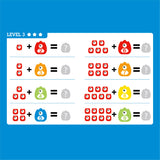 Monster Math Balance Scale W/ Monster Family Figures