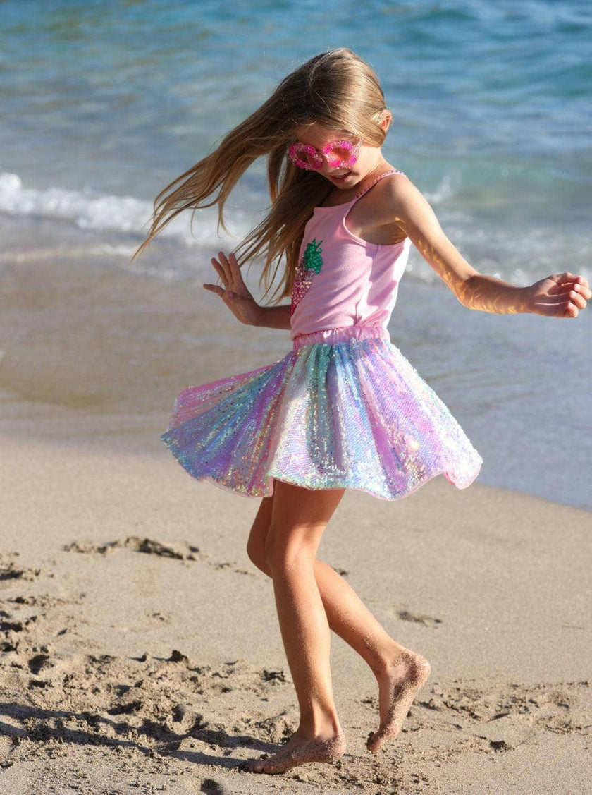 Sequin Ombre Skirt