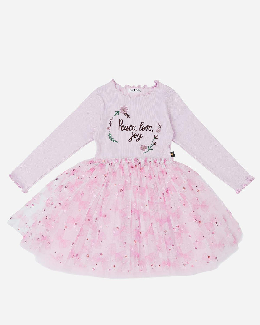 Embroidered Flower Tutu