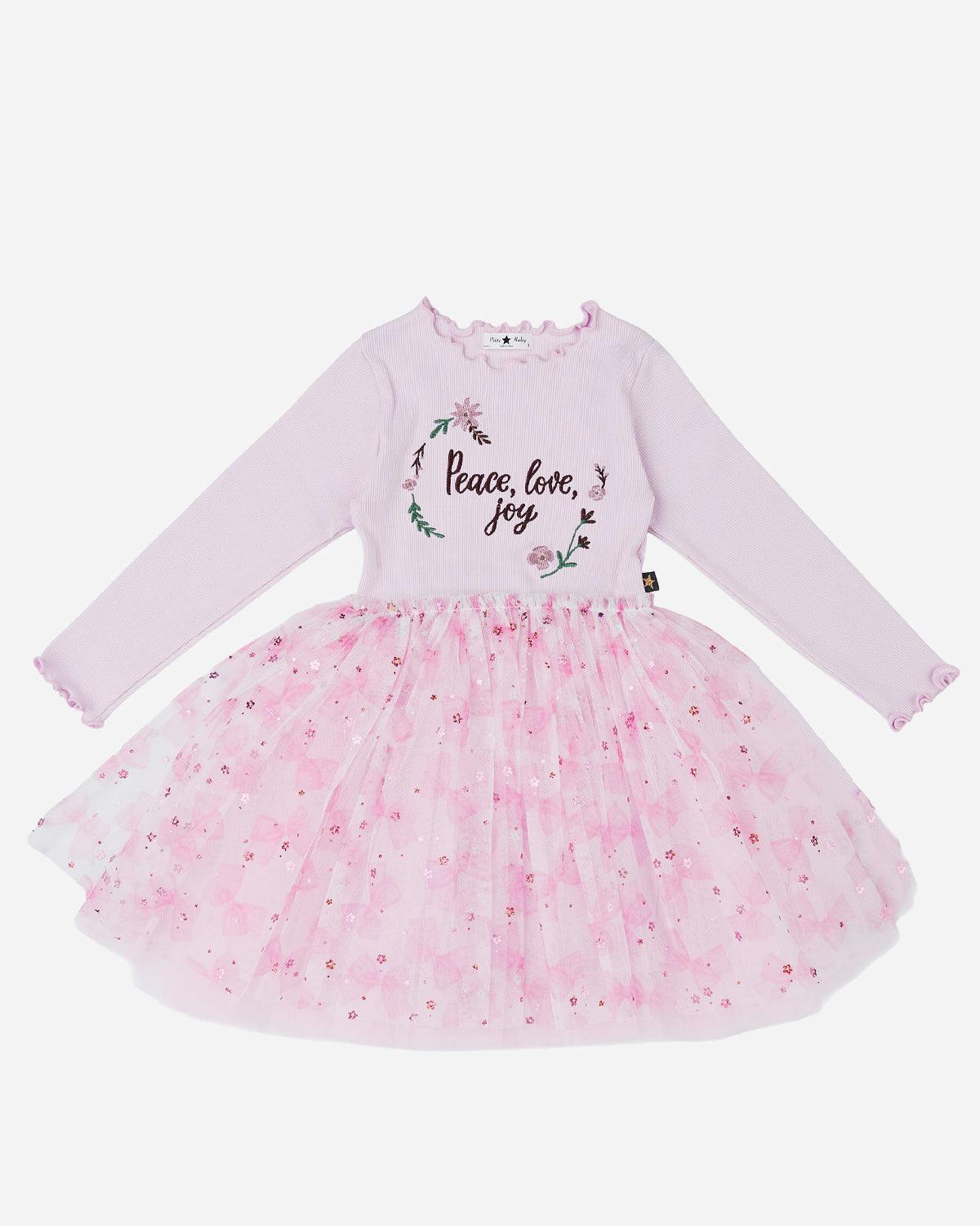 Embroidered Flower Tutu