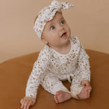 Organic Ruffle Onesie & Pants Set