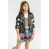 I Heart You Vegan Leather Jacket