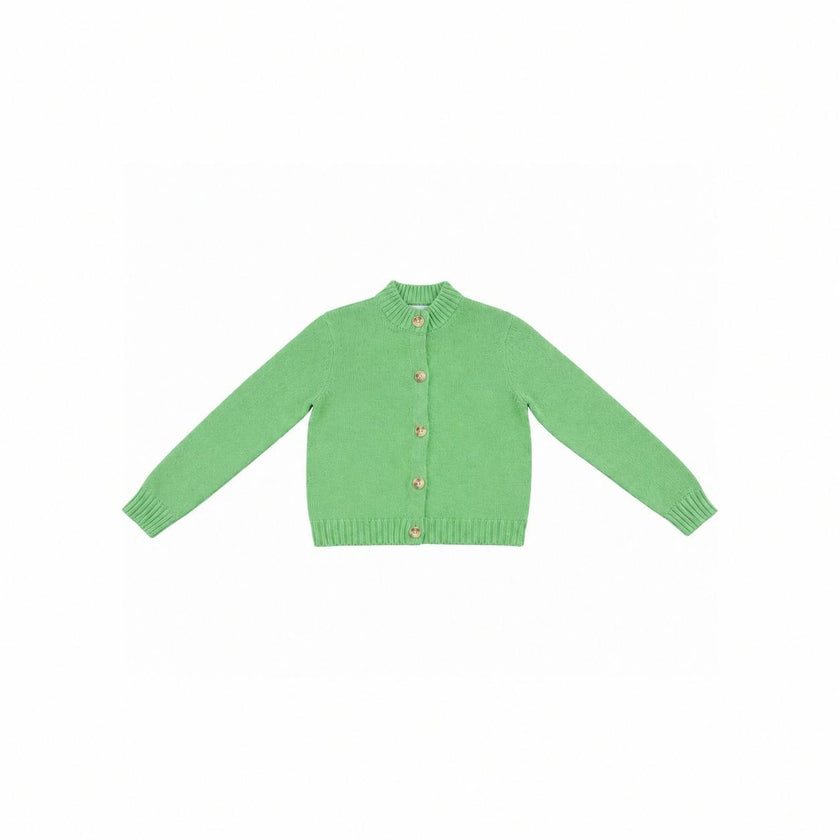 Club Green Cotton Cardigan