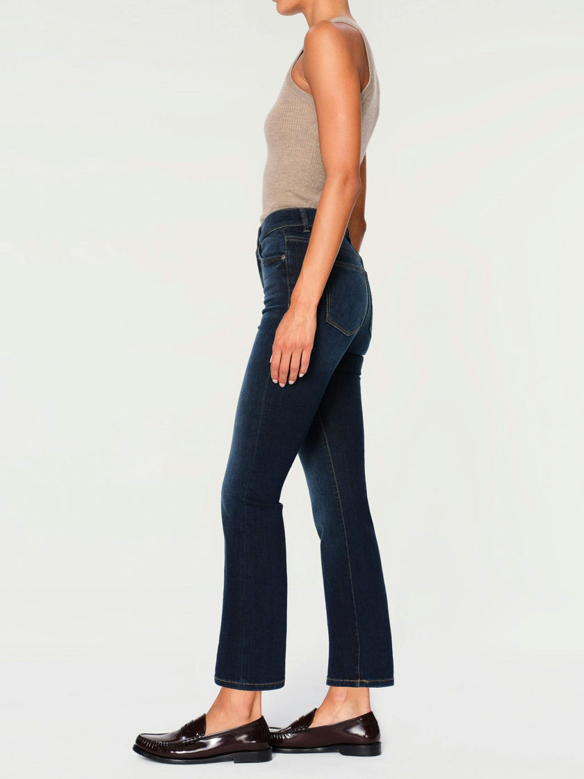 Bridget Boot High Rise Instasculpt™ Crop Jeans Thunderbird