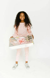 Rainbow Crystal Ruffle Jogger Set